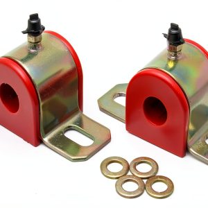 Energy Suspension Greasable Sway Bar Set Red-0