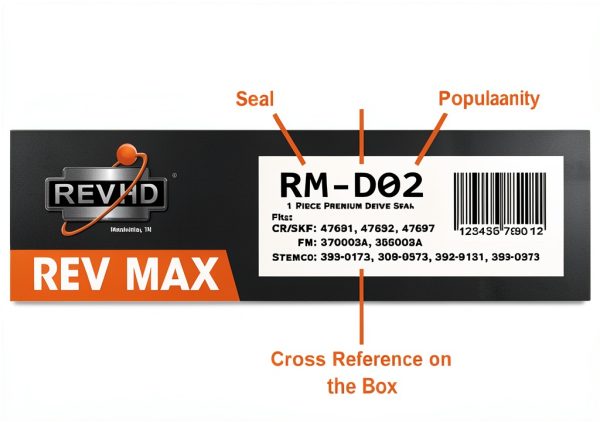 RevHD RM-S01 Steer Axle Wheel Seal Heavy Duty-5