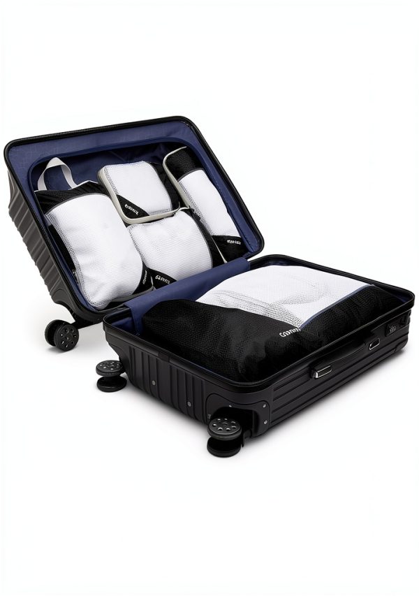 Gonex 6‑Piece Packing Cubes Ultra Soft Nylon Travel Organizer-4