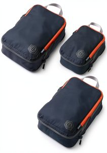 Compression Packing Cubes Volcano Grey Orange 3-Piece Set by TRIPPED-0