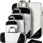 Gonex 6‑Piece Packing Cubes Ultra Soft Nylon Travel Organizer-0