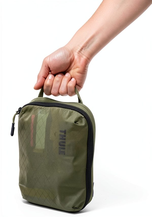 Thule Compression Packing Cube Small Gentle Beige Travel Organizer-6
