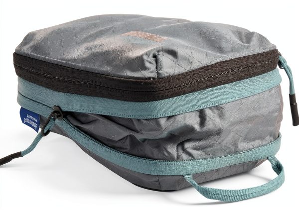 Thule Compression Packing Cube Small Beige Nylon Travel Organizer-4