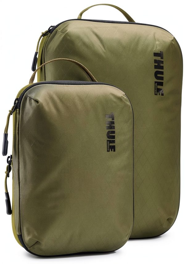 Thule Compression Packing Cube Small Gentle Beige Travel Organizer-0