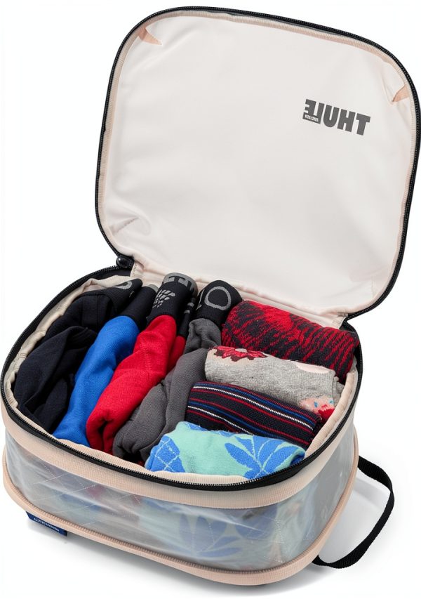 Thule Compression Packing Cube Small Gentle Beige Travel Organizer-3