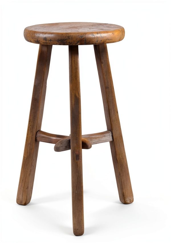 Wooden Stool Artissance Vintage Plant Stand – Natural Wood, 10x10x20-11