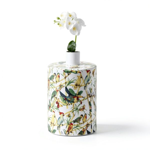 Safavieh Outdoor Forla Multicolored Ceramic Garden Stool 13x13x17.5-1