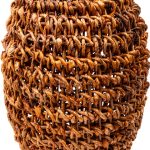 Rustic Bohemian Barrel-Style Stool JONATHAN Y TBL2000A 21in Brown-0